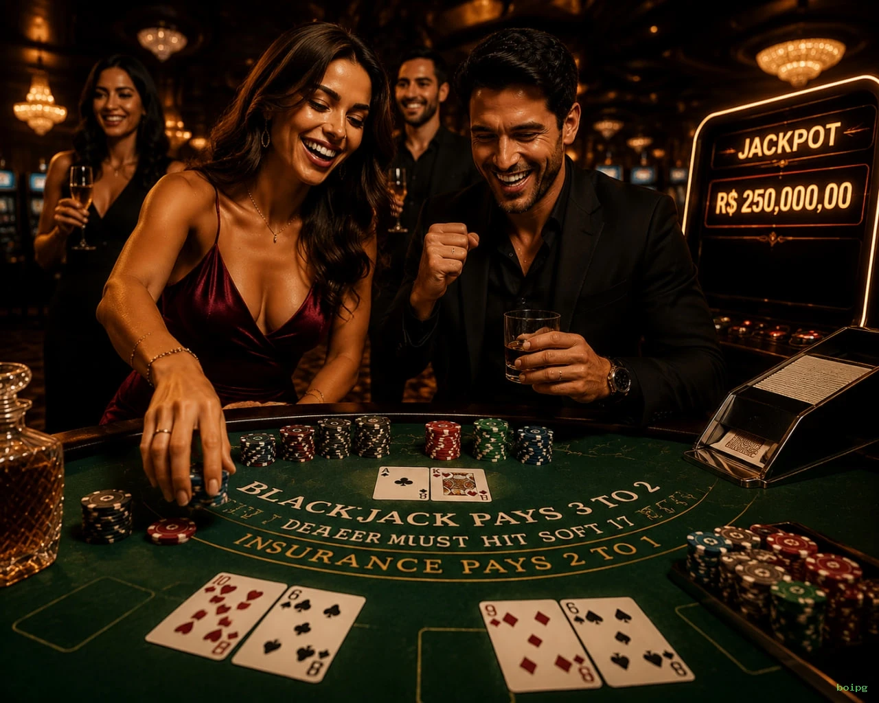 Jogos de Mesa Premium boipg - Blackjack, Roleta, Baccarat